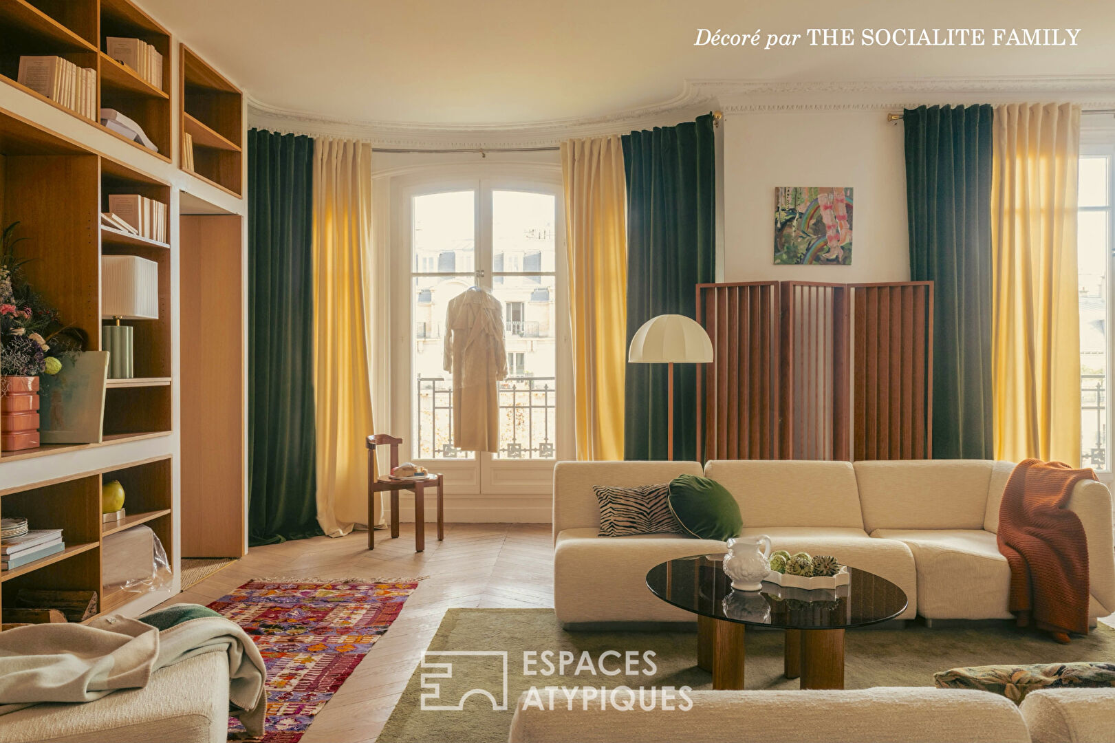 Haussmannian apartment on a high floor with balconies and a view – Village d’Auteuil