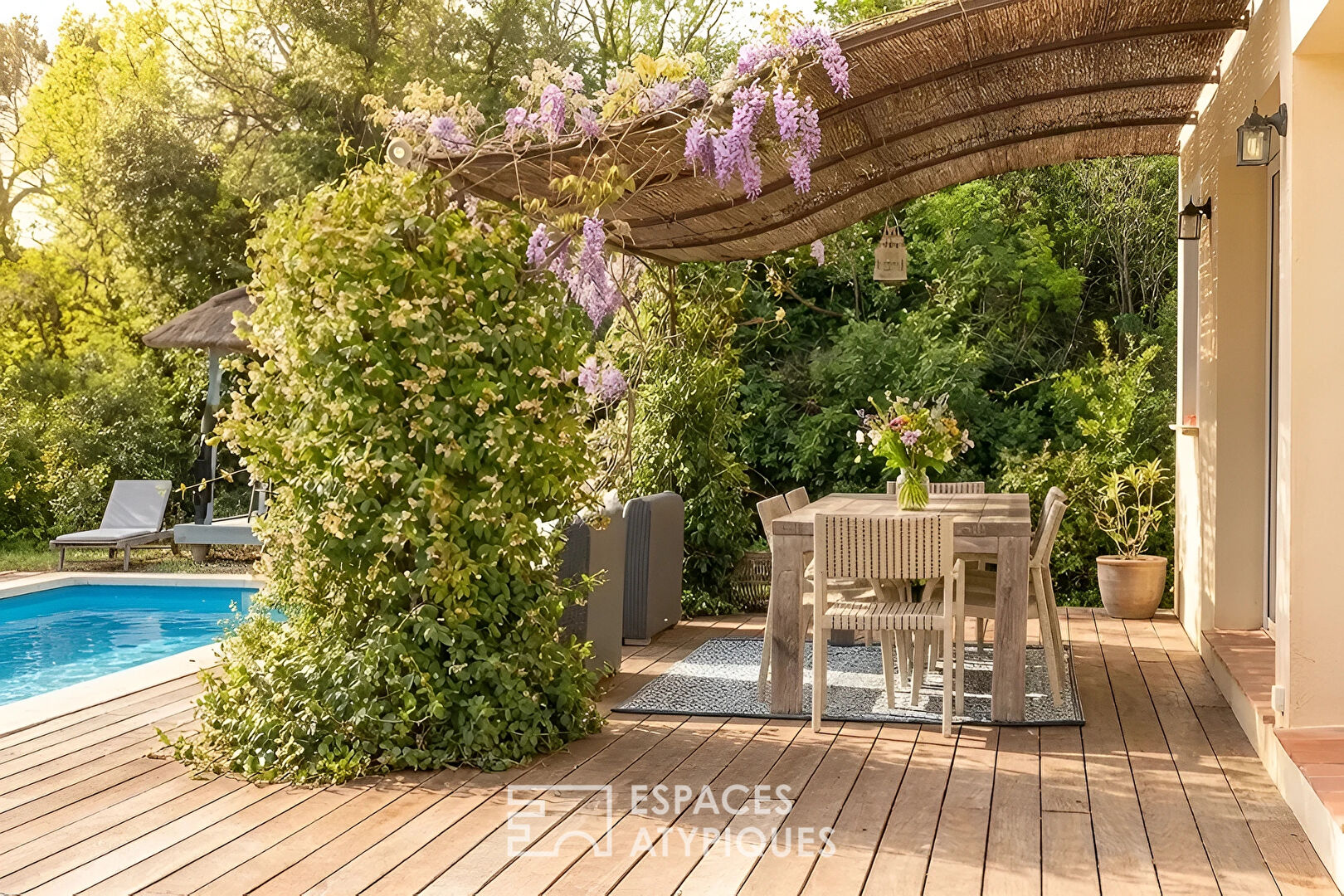 Propriété de charme au coeur d&rsquo;un domaine forestier