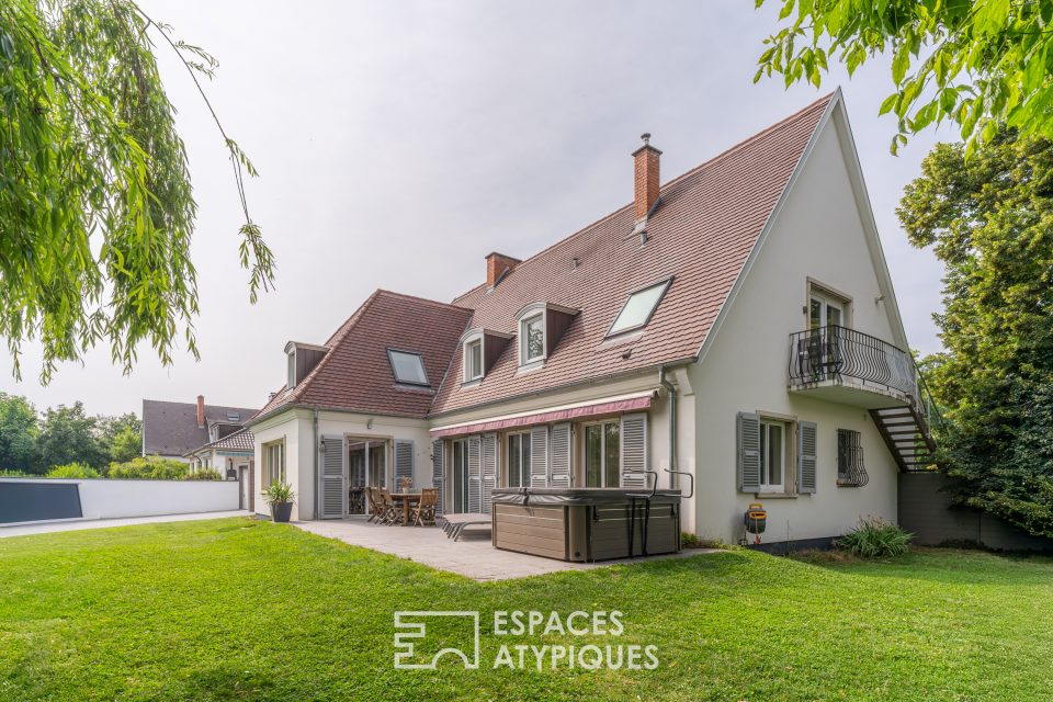 Maison années 60 rénovée quartier Meinau