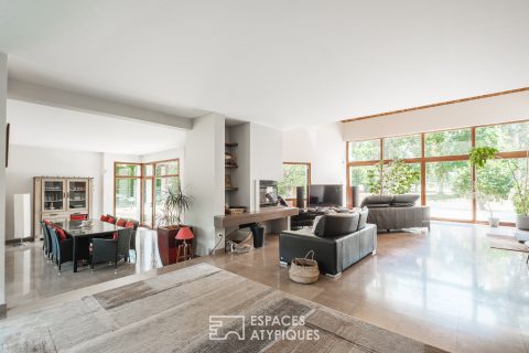 Natural setting with architect-designed house