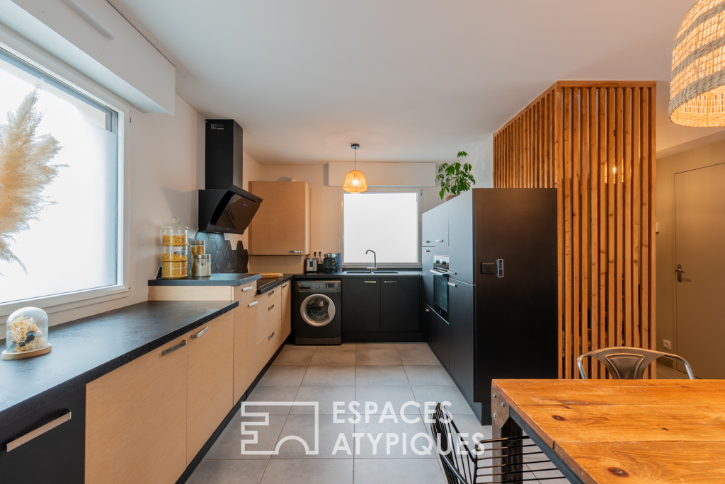Maison contemporaine avec piscine