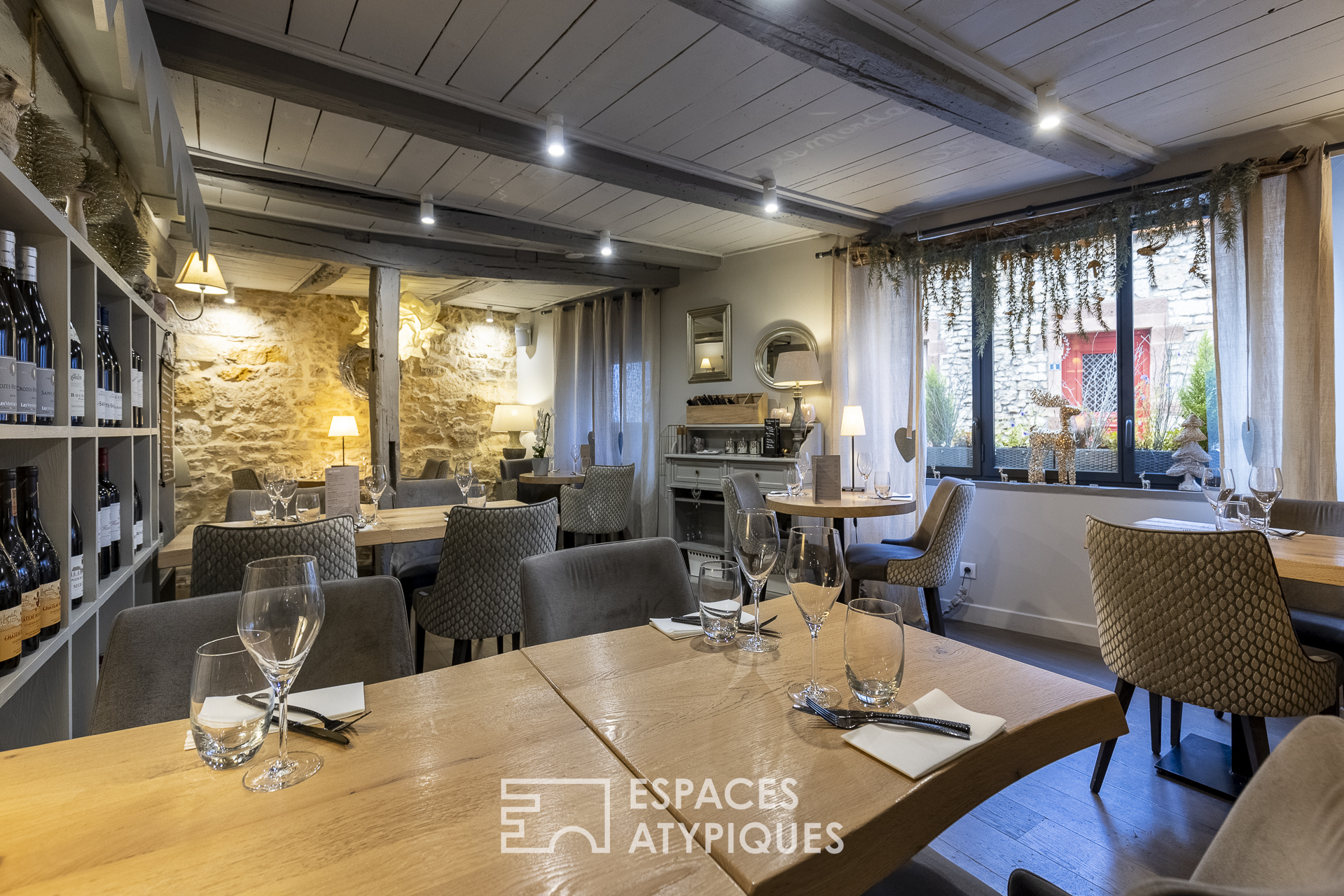 Ensemble restaurant et appartement en centre ville