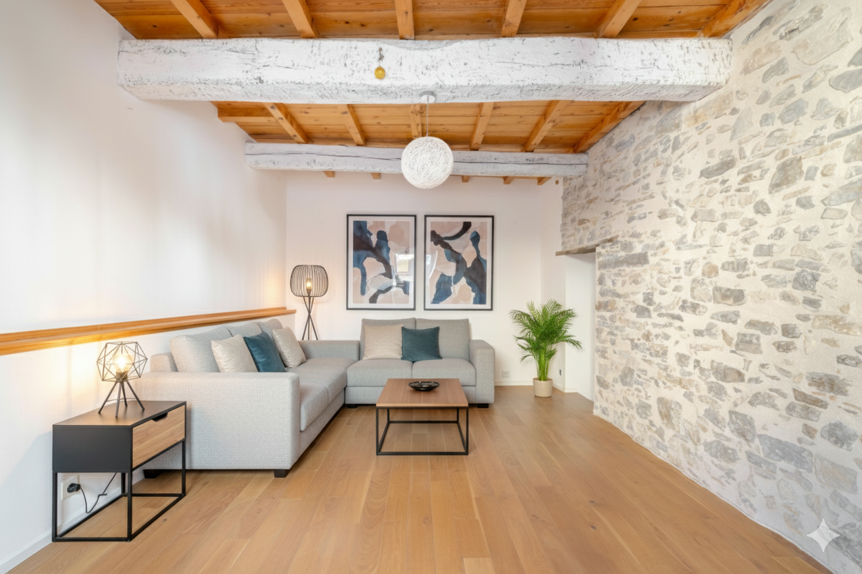 Maison de Village Historique Rénovée avec terrasse de toit