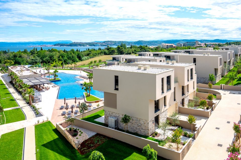 Résidence avec piscine en Croatie