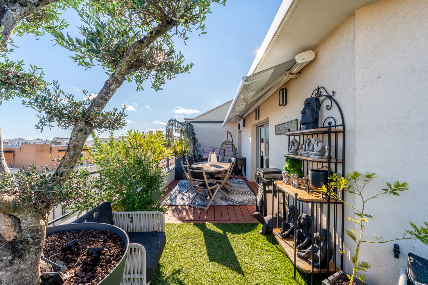 Toit-terrasse au coeur du secteur « Grand Trou » à Lyon 8e