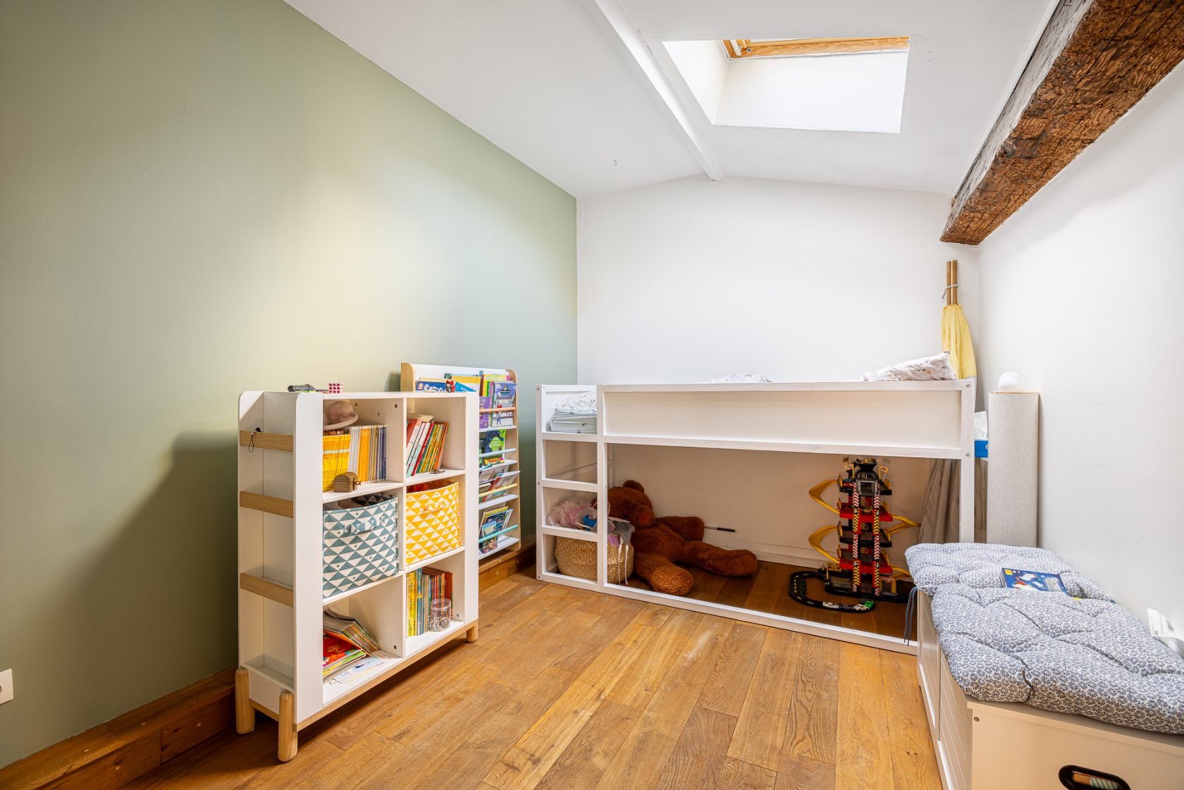 Duplex meublé et équipé avec vue Saône