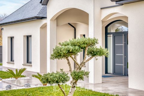 Contemporary house with high-end services