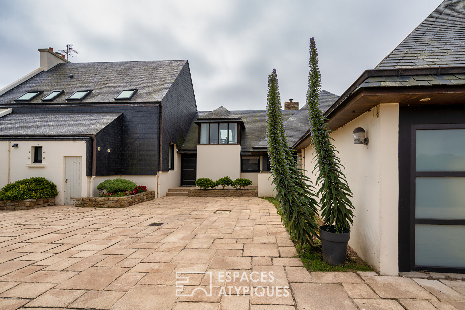 Maison d’architecte avec gîte 8 personnes – Plage à pied
