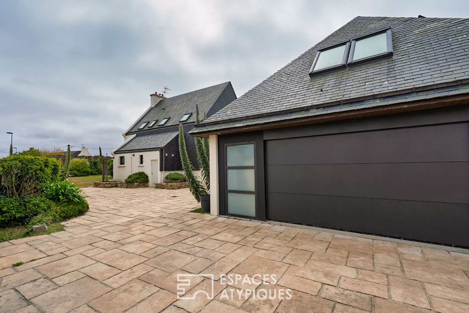 Maison d’architecte avec gîte 8 personnes – Plage à pied