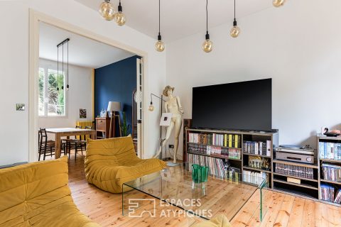 Maison et son jardin au coeur de Guilhemery