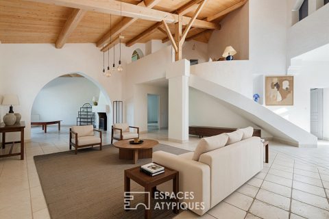 Villa d’inspiration Cycladique au coeur de La Tremblade