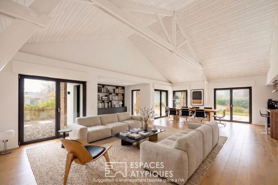 Maison d'architecte rénovée à proximité de Colmar