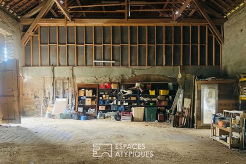 Grange brute du XIXème siècle à réhabiliter proche de Genève