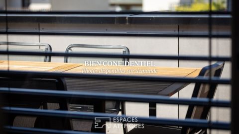 Appartement récent avec grande terrasse et superbe vue sur le Larmont