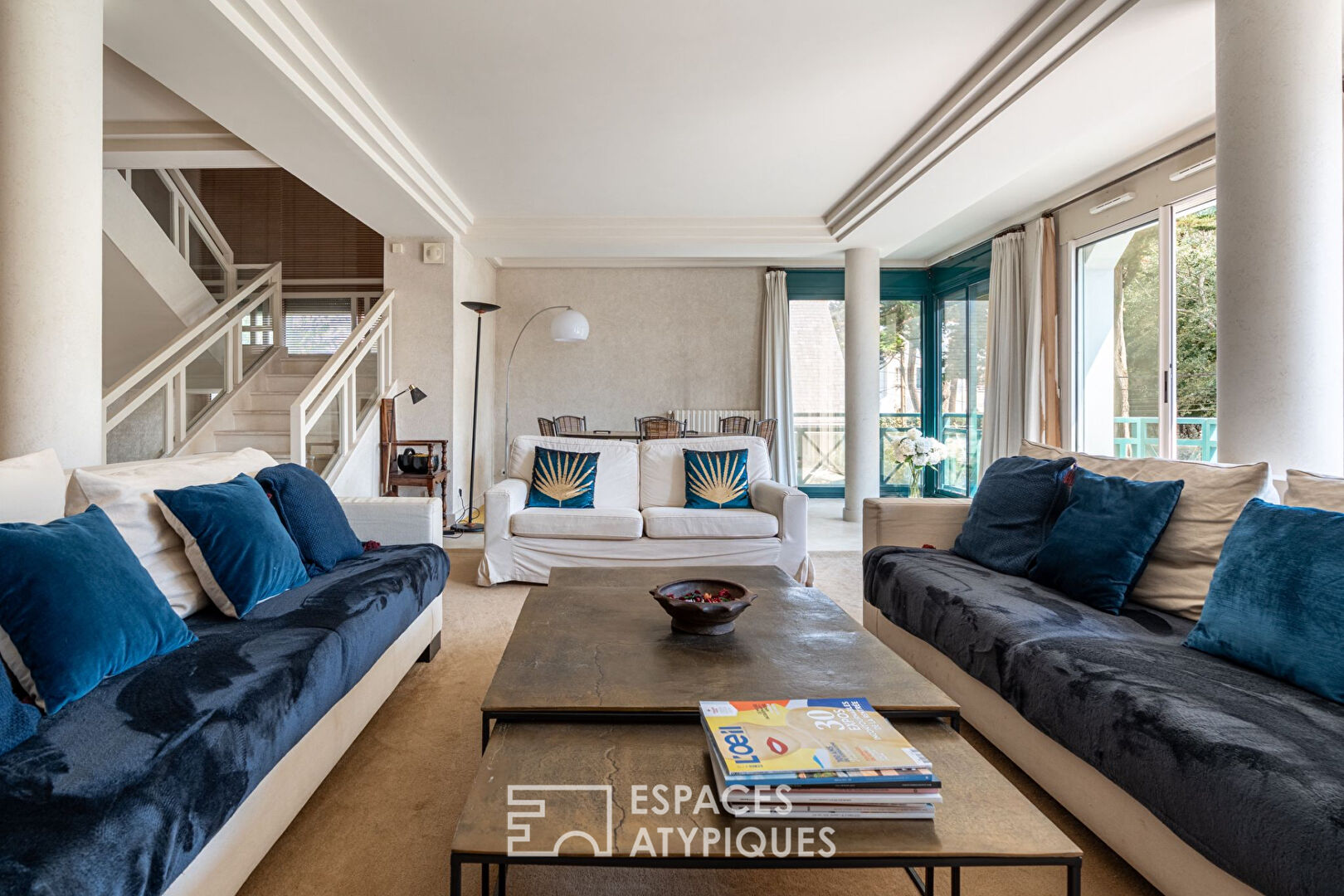 Villa d’architecte vue mer et roof-top à La Baule – Quartier Grands Hotêls