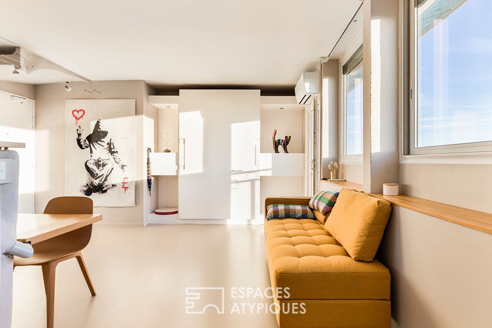 Architect’s studio converted into an apartment with 360° views of Toulouse