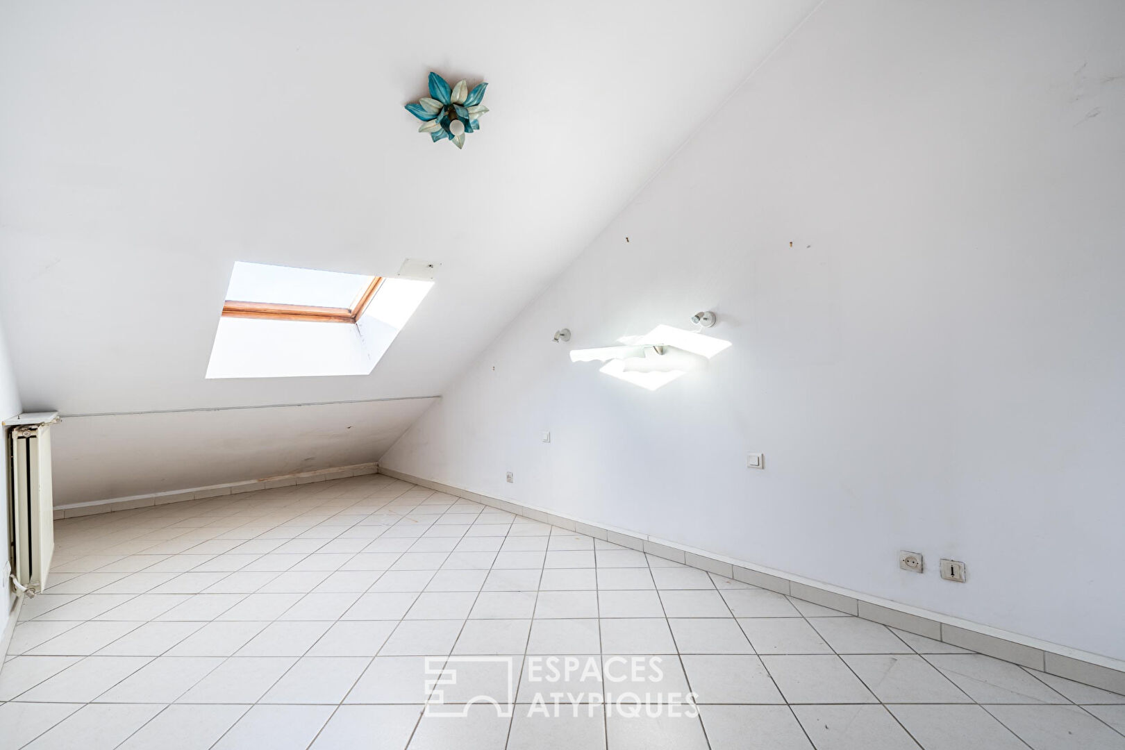 Appartement en dernier étage à moderniser