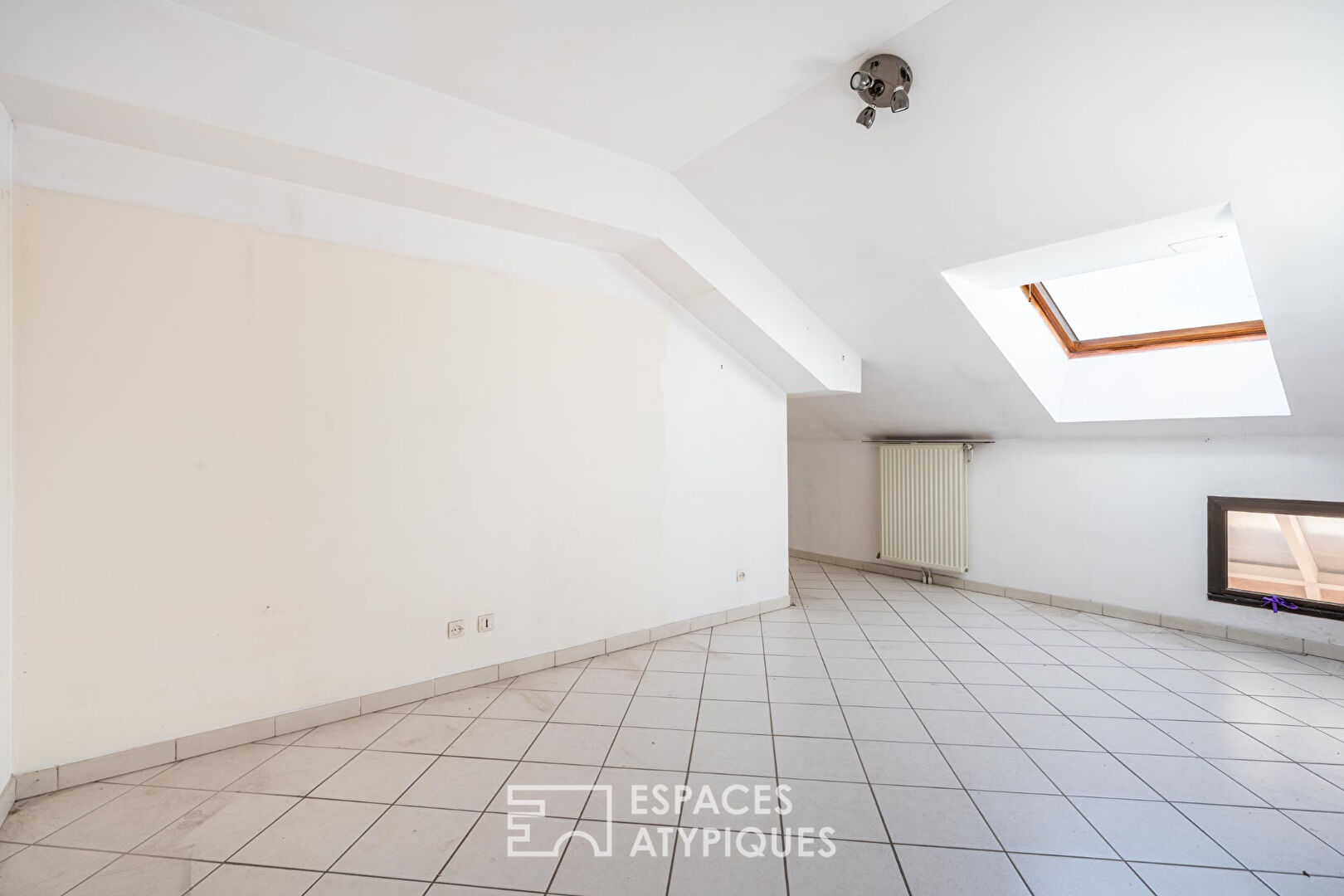 Appartement en dernier étage à moderniser