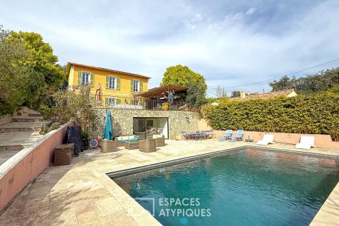 Elégante Villa Niçoise avec piscine