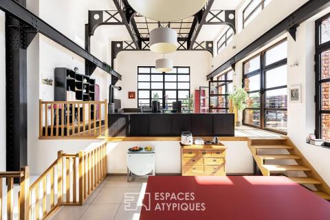 Loft industriel aux lignes singulières