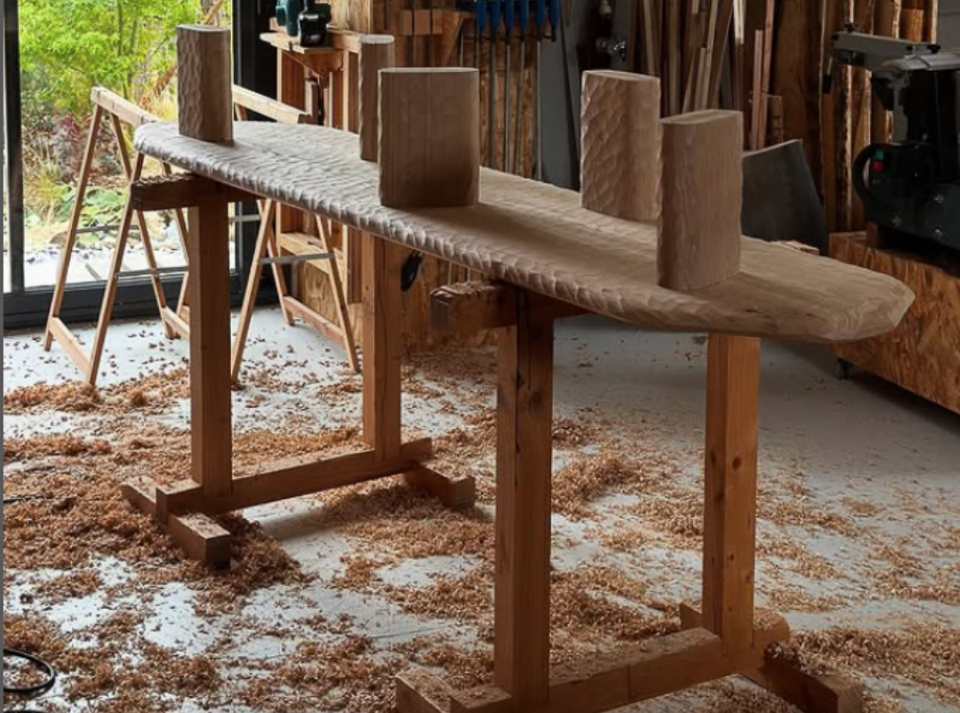 sculpture en bois de Ferreol Babin