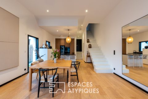 Maison d’architecte esprit Loft et sa piscine, au coeur de Cesson-Sévigné