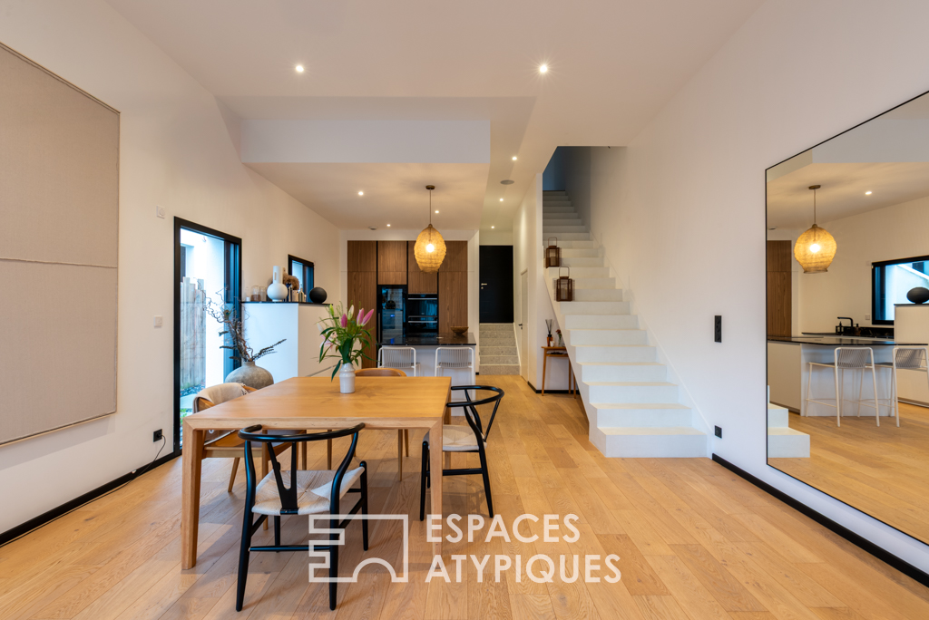 Maison d’architecte esprit Loft et sa piscine, au coeur de Cesson-Sévigné