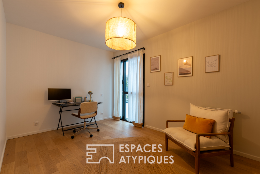 Maison d’architecte esprit Loft et sa piscine, au coeur de Cesson-Sévigné