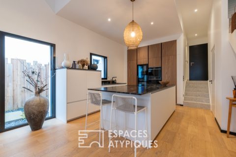 Maison d&rsquo;architecte esprit Loft et sa piscine, au coeur de Cesson-Sévigné