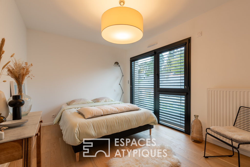 Maison d’architecte esprit Loft et sa piscine, au coeur de Cesson-Sévigné