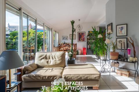 Maison bourgeoise avec son jardin calme