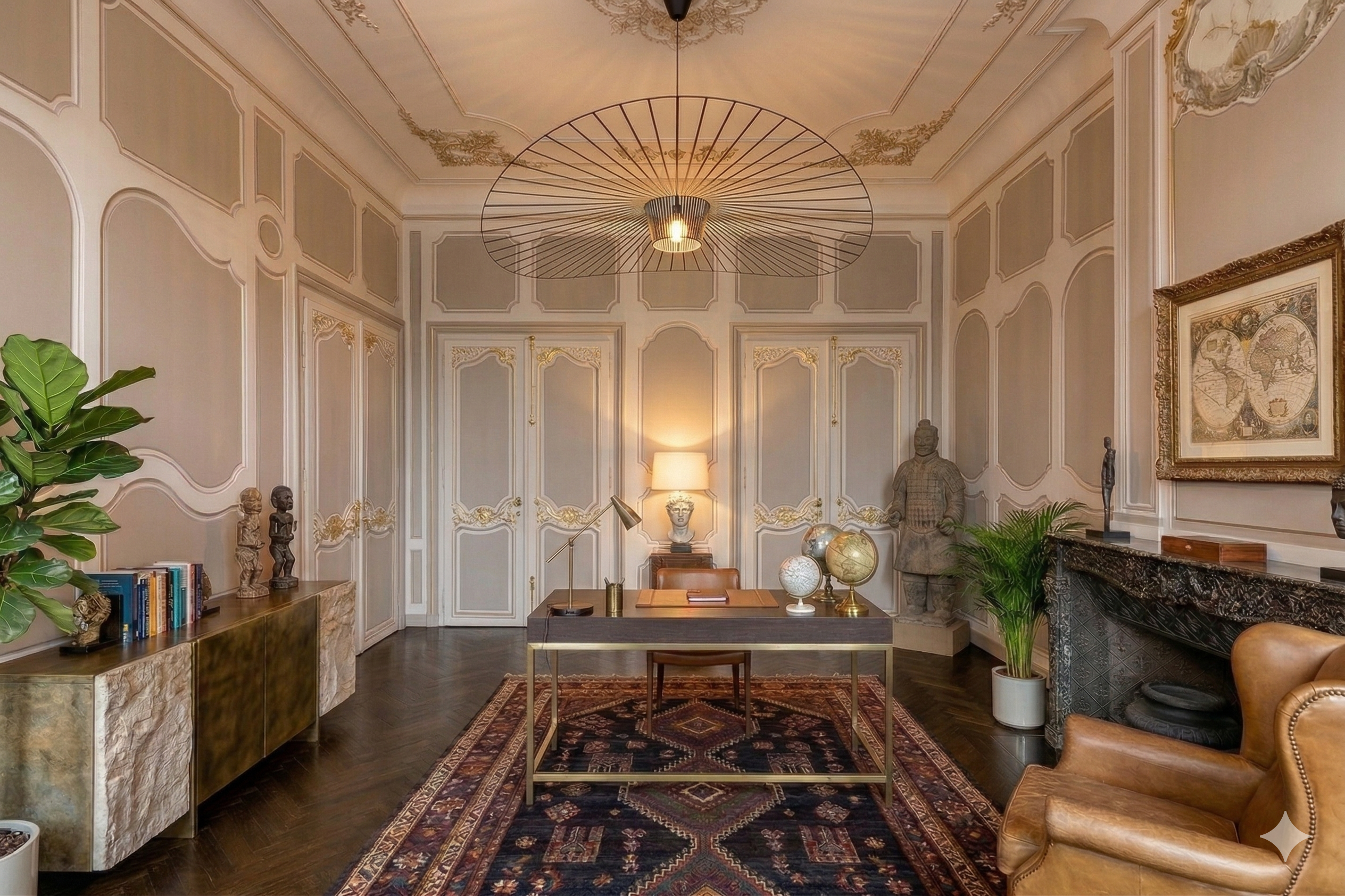 18th-century apartment in the heart of the city