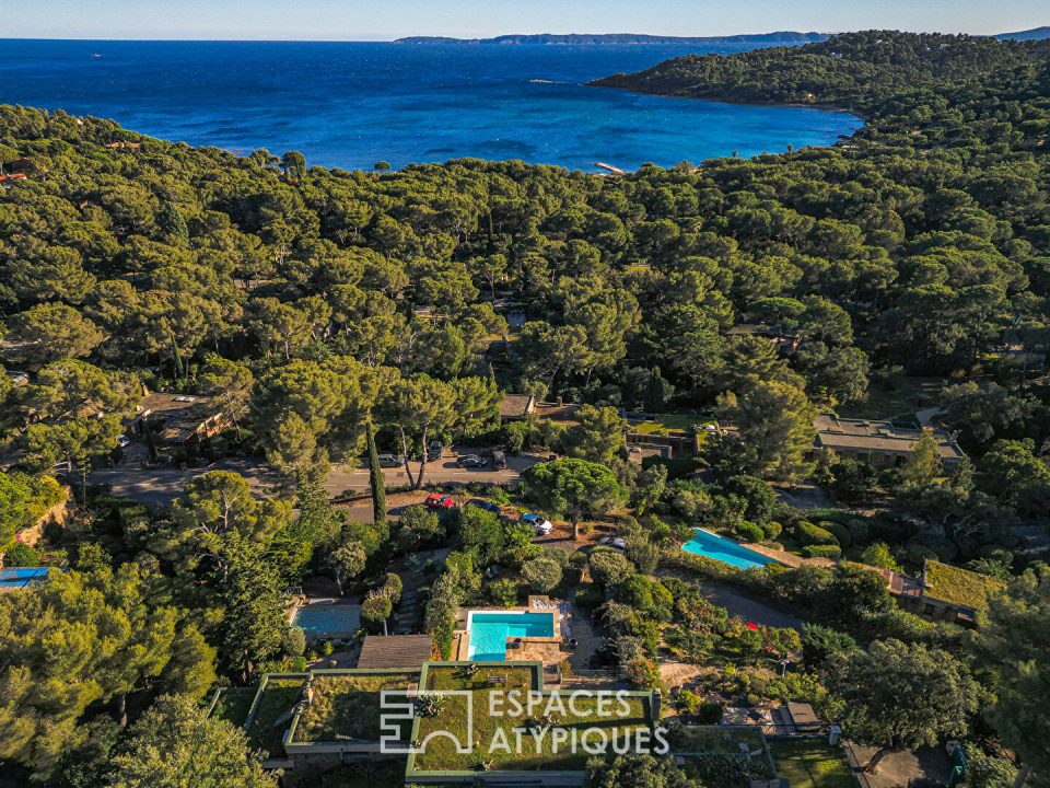 maison a vendre au gaou-bénat var Bormes-les-mimosas vue mer architecte vendre estimer estimation