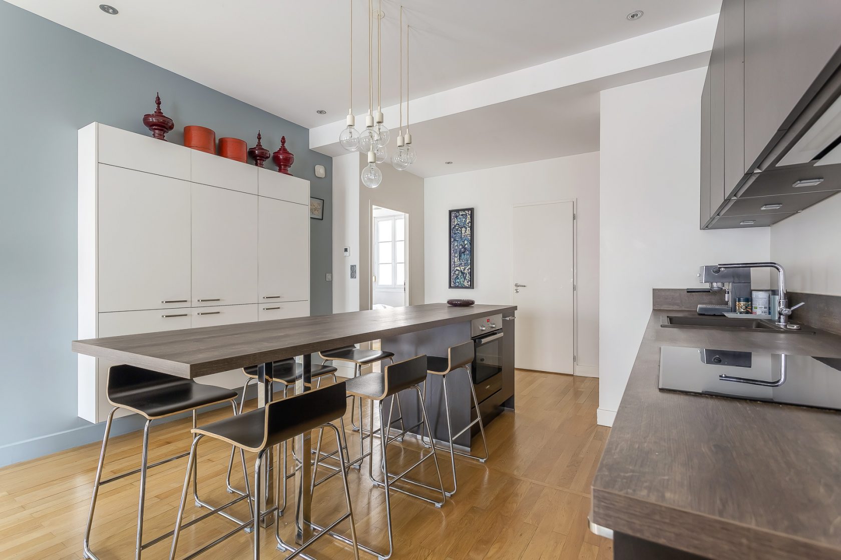 Appartement bourgeois en dernier étage