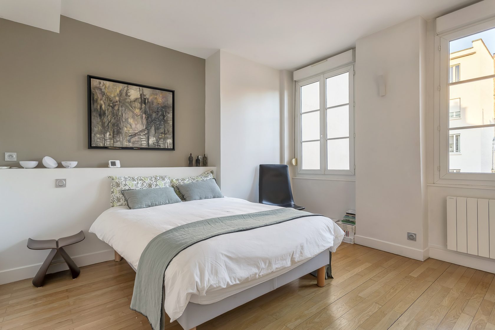 Appartement bourgeois en dernier étage