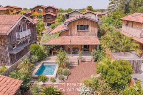 Maison en bois pleine de charme, au port de La Teste-de-Buch