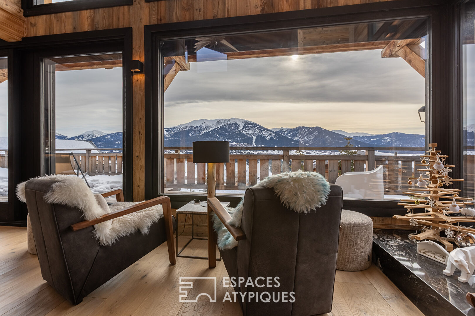 Chalet d’exception avec vue panoramique à Bolquère