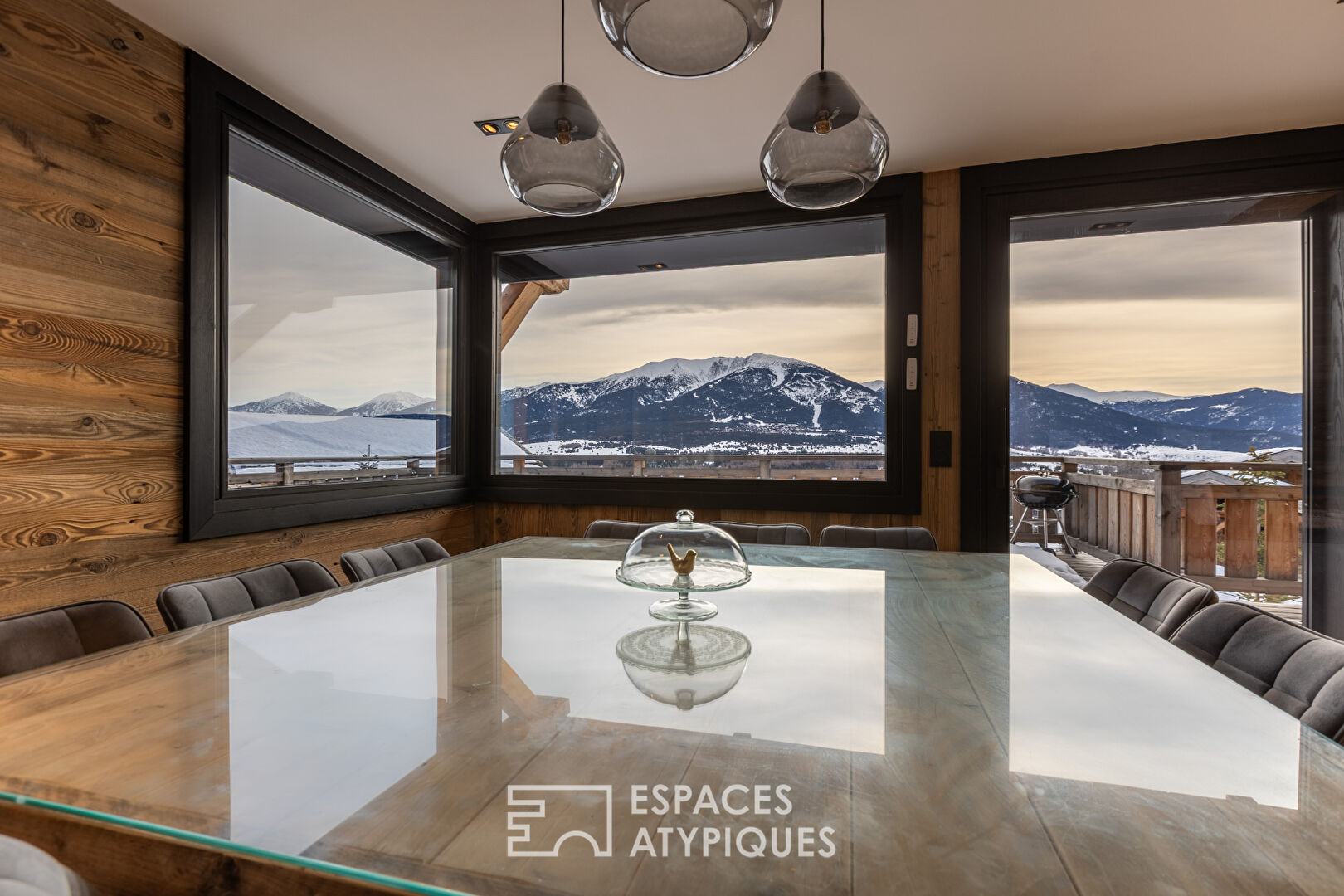 Chalet d’exception avec vue panoramique à Bolquère