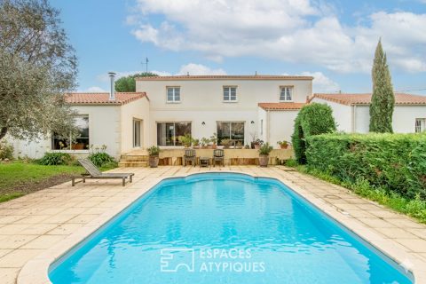 Élégante maison familiale avec piscine