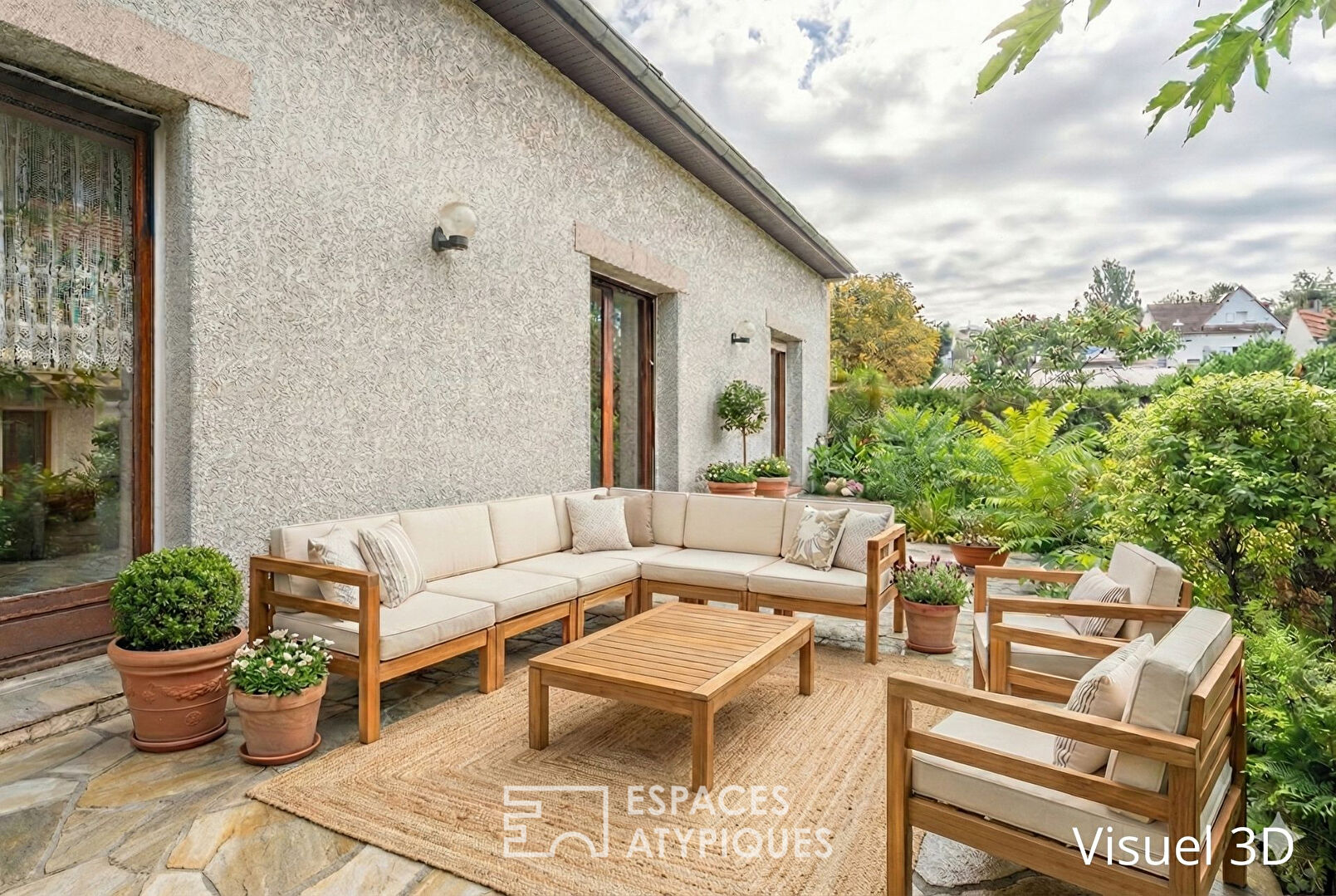 Maison avec jardin et terrasse à revisiter