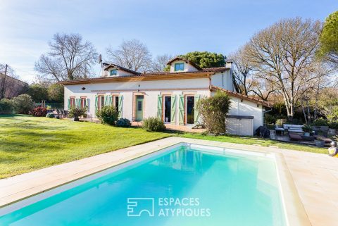 Maison de charme sur les hauteurs de Lapeyrouse Fossat