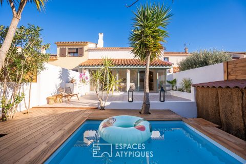 Minorcan-inspired house with landscaped garden