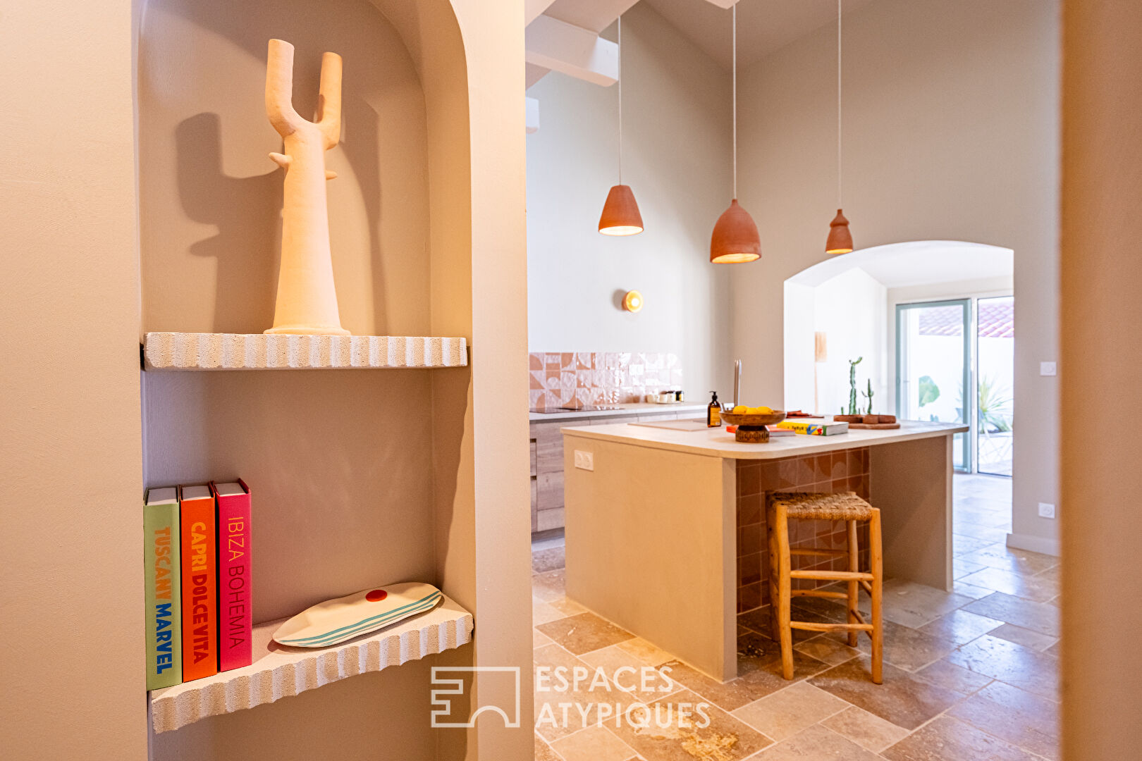 Minorcan-inspired house with landscaped garden