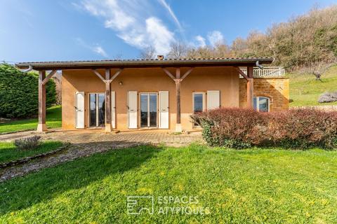 Villa avec piscine et vue sur le Mont-Blanc