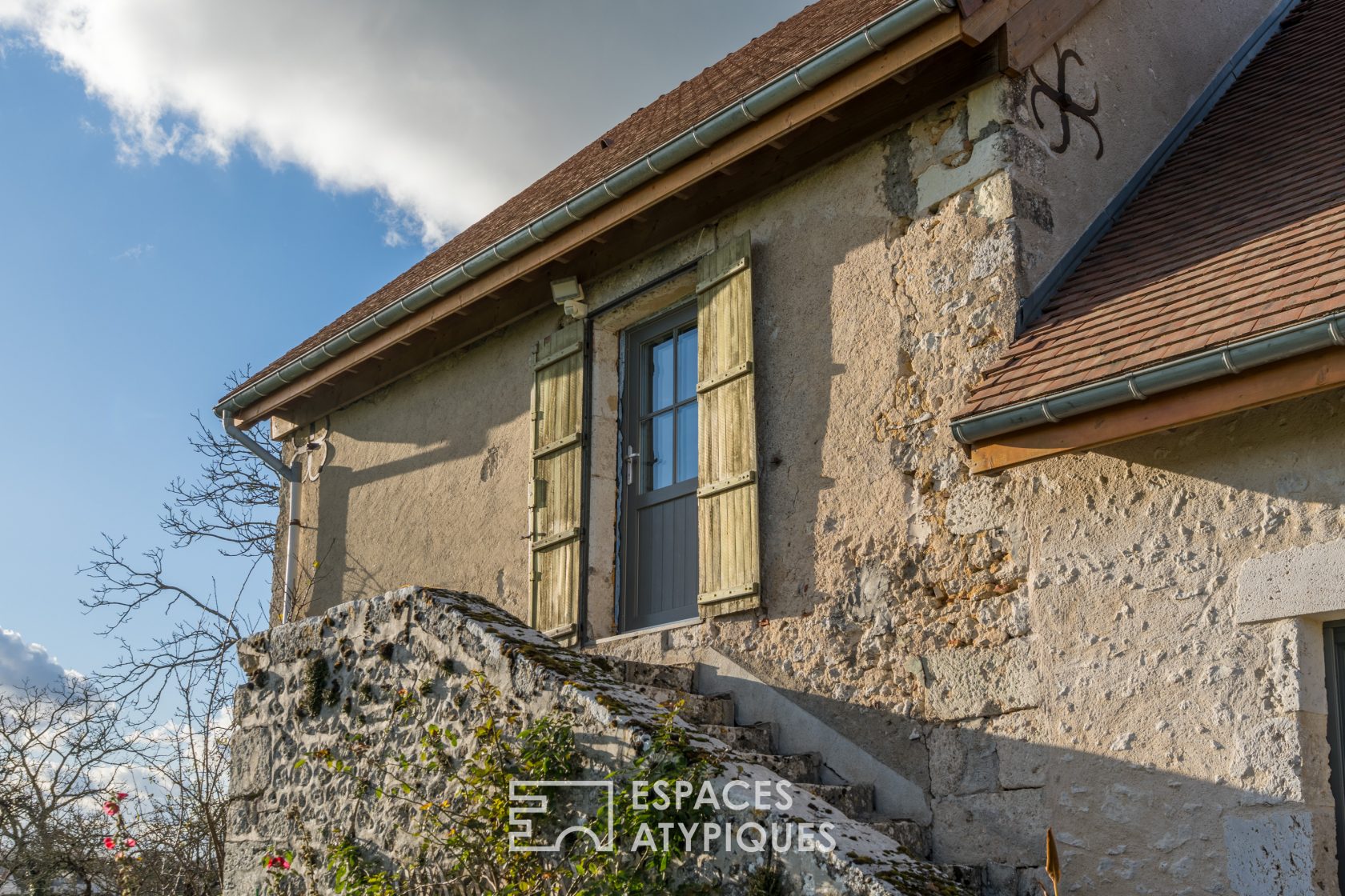 Maison vigneronne rénovée en coeur de campagne
