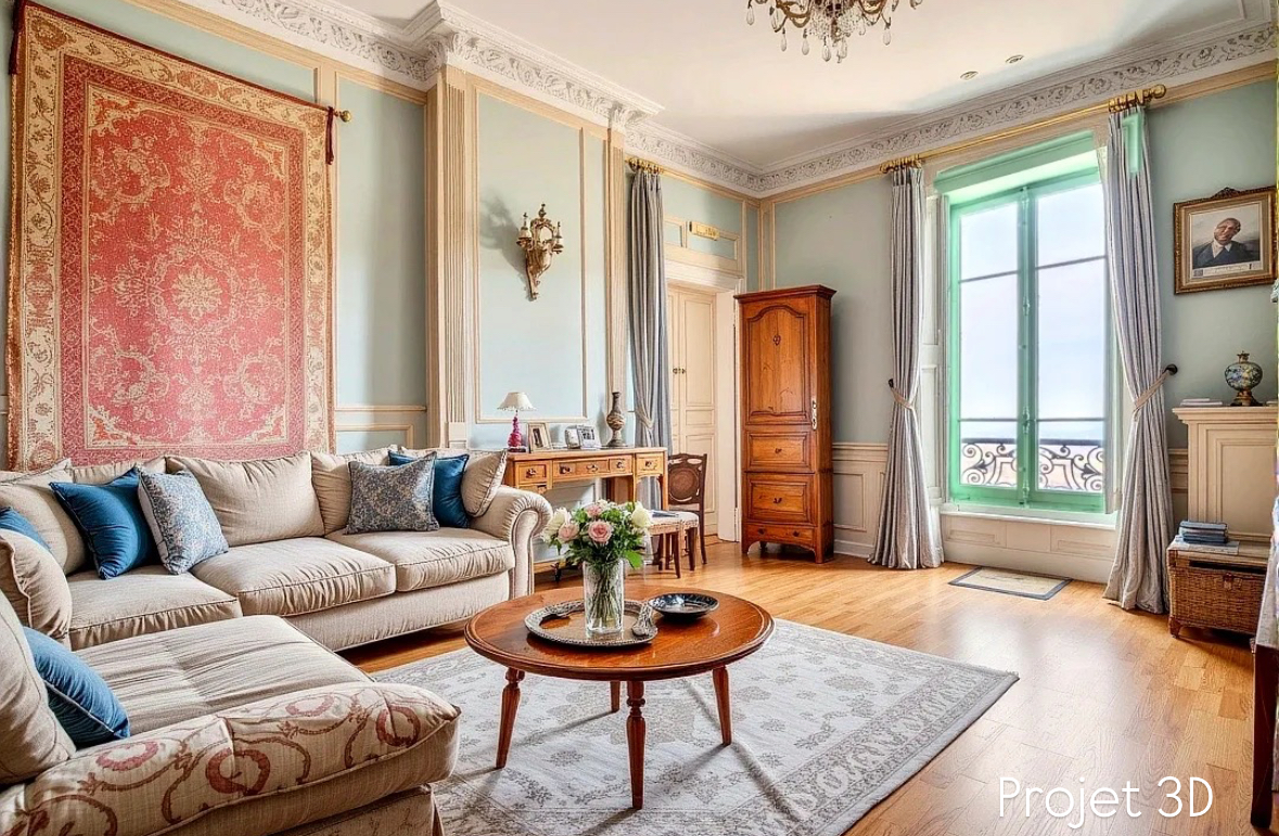 Château à rénover avec vue panoramique sur les monts du Beaujolais