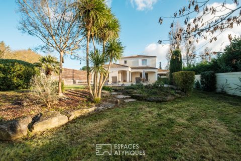 A bright and charming family home near Magné