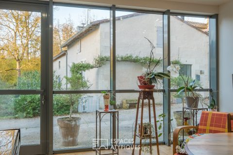 Architectural poetry for this house in La Garette