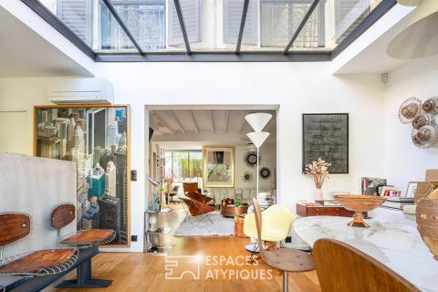 House on an island with private shore