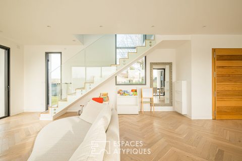 Maison d’architecte avec piscine